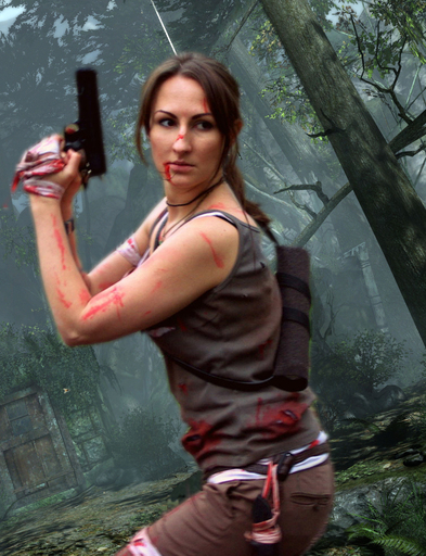 Franc1ne - Photoshop Tomb Raider